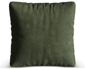 Zelený zamatový vankúš k modulárnej pohovke Martina – Micadoni