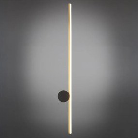 Toolight Toolight, LED nástenné svietidlo 90cm, 18W, 3000K, LHJ062-W, čierna-zlatá, OSW-50030