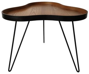 Konferenčný stolík Icon čierna/dub prírodný