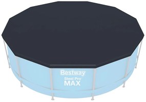 BESTWAY Krycia plachta pre bazén 366 cm, čierna 58037