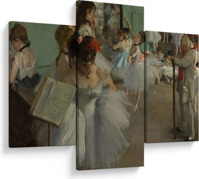 Obraz - Edgar Degas, The Dance Class, reprodukcia (90x60 cm)