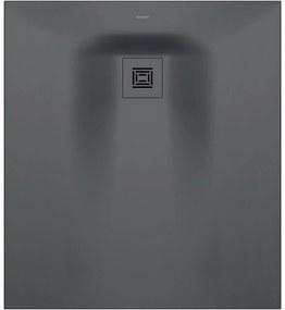 DURAVIT Sustano obdĺžniková sprchová vanička z materiálu DuraSolid, Antislip, 1000 x 900 x 30 mm, tmavo šedá matná, 720274650000000