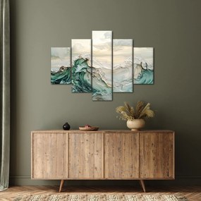 Obraz - 3D abstrakcie mora (150x105 cm)