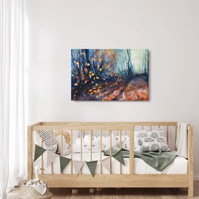 Obraz - Lúče jesenného slnka (90x60 cm)