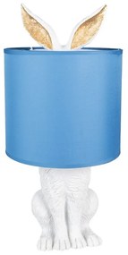 Modrá dekor lampa ZAJAC Ø20*43