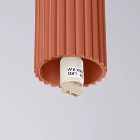 Stropné svietidlo Halo, 1x biele sklenené tienidlo, ro