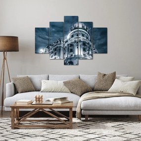 Obraz architektúry v tme (150x105 cm)