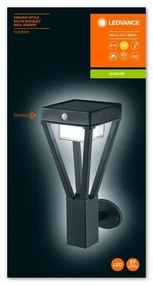 Ledvance - LED Solárne nástenné svietidlo so senzorom BOUQUET LED/6W/3,7V IP44
