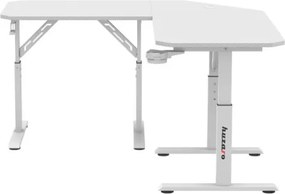 Herný rohový stôl Hero 7.3 biely