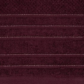 FROTÉ UTERÁK GLORY12 SADA 3KS 70X140 CM BORDOVÁ