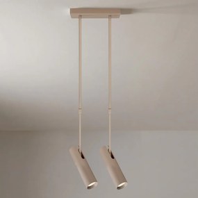 Brilagi - Luster na tyči SELE 2xGU10/30W/230V béžová