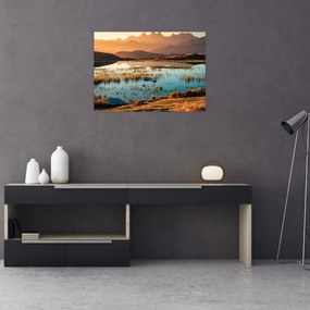 Sklenený obraz - Lac Guichard (70x50 cm)