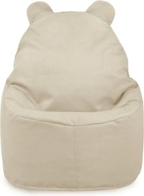 Detské kreslo Sako TEDDY – mäkké plyšové kreslo pre najmenších Farba: Modrý