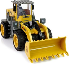 LEAN Toys Obrovské r/c nakladačové rýpadlo s LED osvetlením, diaľkovo ovládané, s akumulátorom