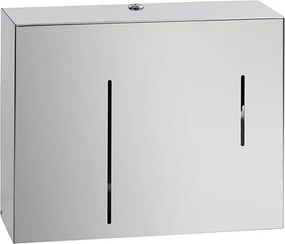 Bemeta Design Zásobník na papierové utierky s dávkovačom mydla 1100 l, nerez, mat - 101003205