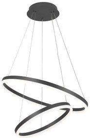 LED Stmievateľný luster na lanku LED/70W/230V 3000-6500K + diaľkové ovládanie