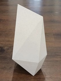 HRADIL Váza 3 steny vysoká Farba: Šedá