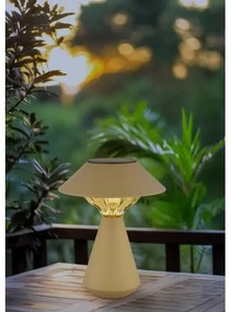 Globo 36639S - LED Solárna lampa 10xLED/0,06W/1,2V IP44 hnedá