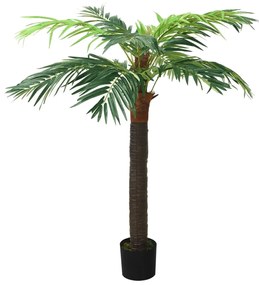 Umelá palma Phoenix s kvetináčom 190 cm zelená