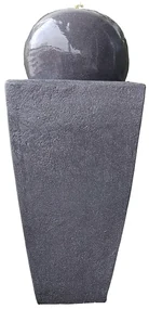 Záhradná fontána BestBerg EF-29 / polyresin / 33 x 33 x 84 cm