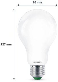 Philips LED E27 A70 7,3W 1 535lm matná 3 000K