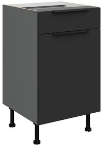 Kuchynská skrinka Aria-Bl/Ant Anti Fingerprint 50d 1f 1s Bb