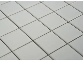 Keramická mozaika 29,8 x 29,8 cm matná biela