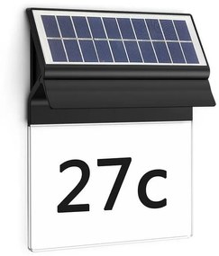 Philips - LED Solárne domové číslo ENKARA LED/0,2W/3,7V IP44 P5988