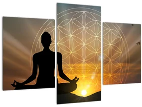 Obraz meditácie (90x60 cm)