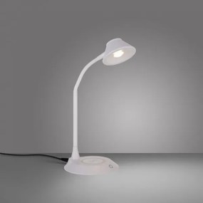 JUST LIGHT. 14414-16 -LED stmievateľná stolná lampa s nabíjaním PUCKI LED/4,5W/230V biela