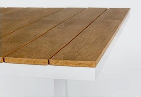 Hliníkový záhradný jedálenský stôl 90x140 cm Elias – Bizzotto