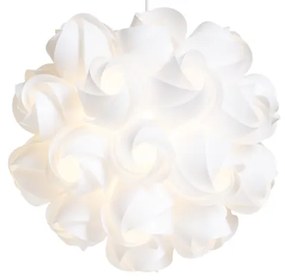 RENDL R12384 COCO závesné svietidlo, dekoratívne biele PVC