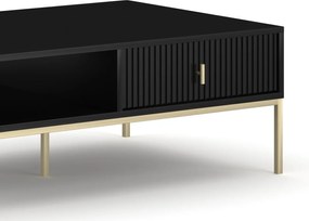 Konferenční stolek Maggiore 104 cm černý/zlatý II