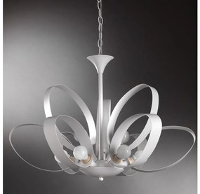 ONLI - Luster na reťazi SERENA 9xE14/6W/230V biela