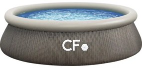 Bazén s nafukovacím lemom Planet Pool QUICK RATAN 305 x 76 cm