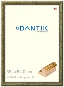 DANTIK rám na obraz 59,4x84 | HONEST malá vysoká AU (Plexi Čiré)