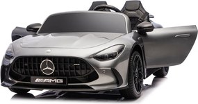 LEAN CARS Autobatéria Mercedes GT63 AMG DK-GT63 24V LCD šedá lakovaná