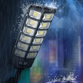 Solárna pouličná LED lampa 420 diód