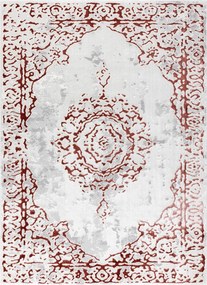 Dywany Łuszczów, Kusový koberec Allure 1961 white/pink, 180x270, ružová, kancelária