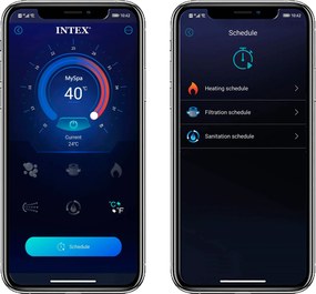 Intex | Vírivý bazén Pure Spa - Jet & Bubble Deluxe HWS 4 + výhodný set príslušenstva | 19900142