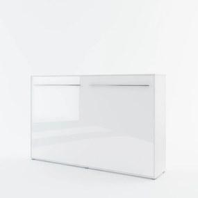 Sklápacia posteľ KOMFORT PRO CP-05, biely lesk