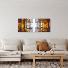 Obraz mrakodrapov (120x50 cm)