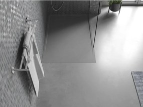 Mexen Amon, SMC obdĺžniková sprchová vanička 120 x 90 cm, šedá, 4F619012