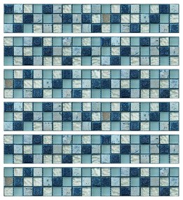 Samolepky na kachličky 6 ks 30x5 cm Artemis – Ambiance