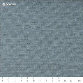 Modrá dvojlôžková posteľ s roštom a úložným priestorom Meise Möbel Lotte, 180 x 200 cm