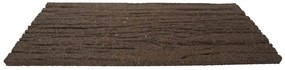 Dekoratívny záhradný nášľap Railroad Tie hnedá, gumový MHEU5000077