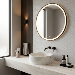 Rea Destiny, umývadlo na dosku 395×395×135 mm, biela matná-imitácia kameňa, REA-U3502