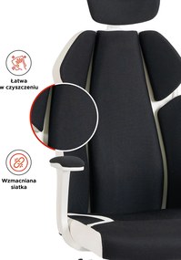 PROXIMA.store - Kancelárske kreslo DUNCAN FARBA: čierna