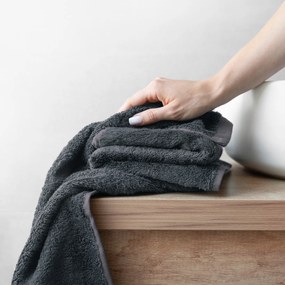 Goldea bambusový uterák/osuška - antracitový 70 x 140 cm