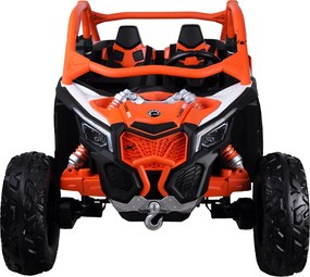 JOKOMISIADA Veľké terénne vozidlo Buggy Can-am Maverick pre 2 osoby PA0287 oranžová